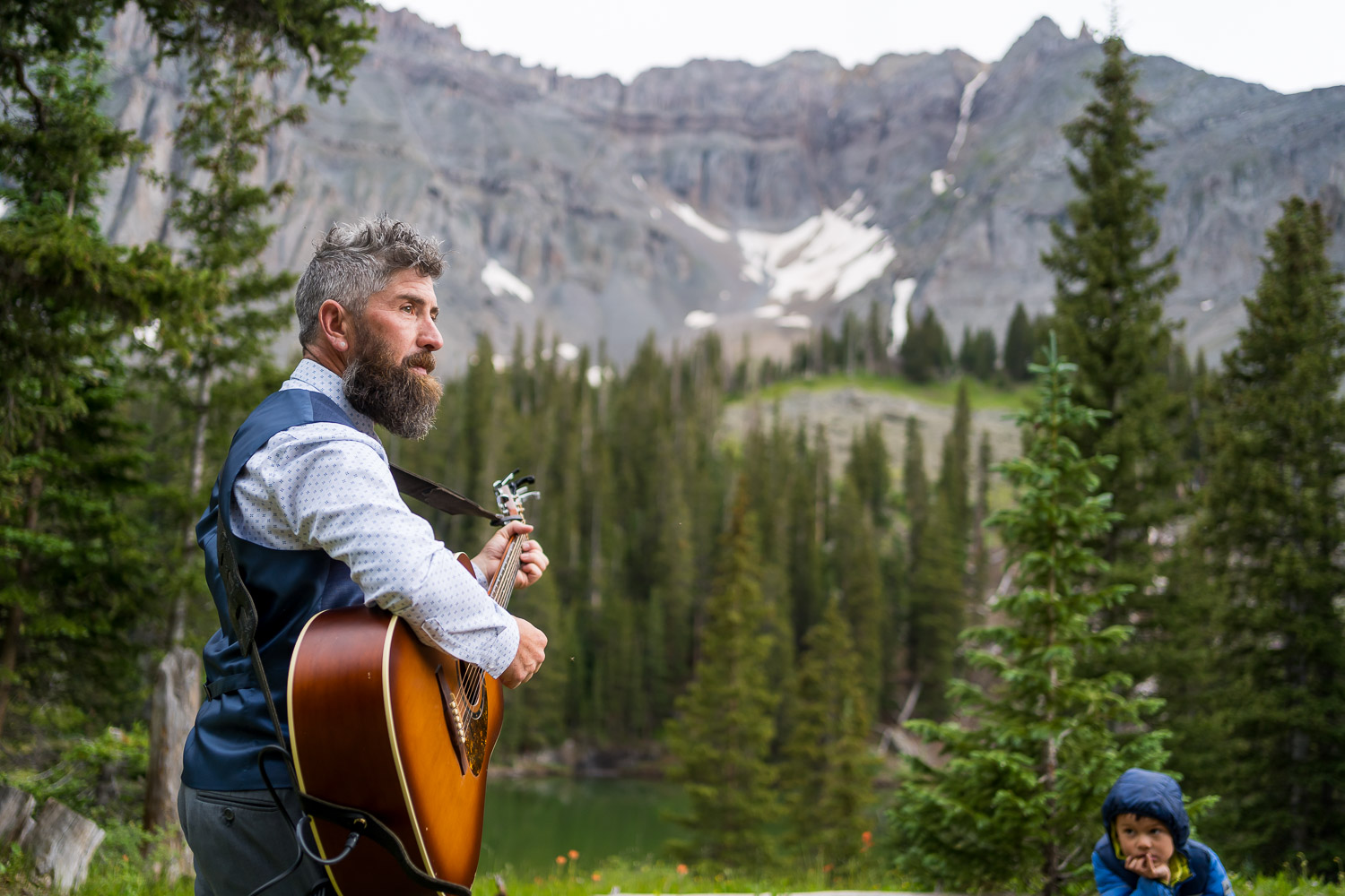 alta lakes wedding ceremony