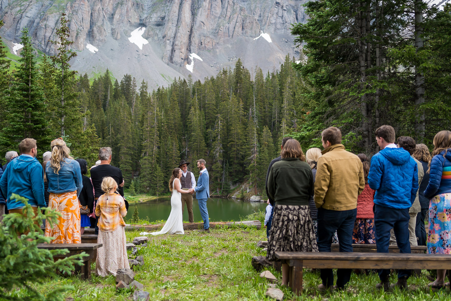 alta lakes wedding ceremony