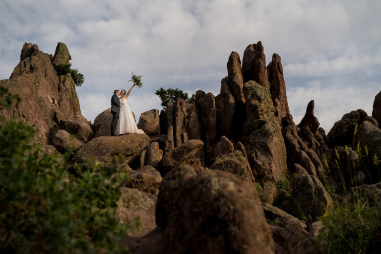 Intimate Boulder Wedding Photography | Robin and Geoffrey