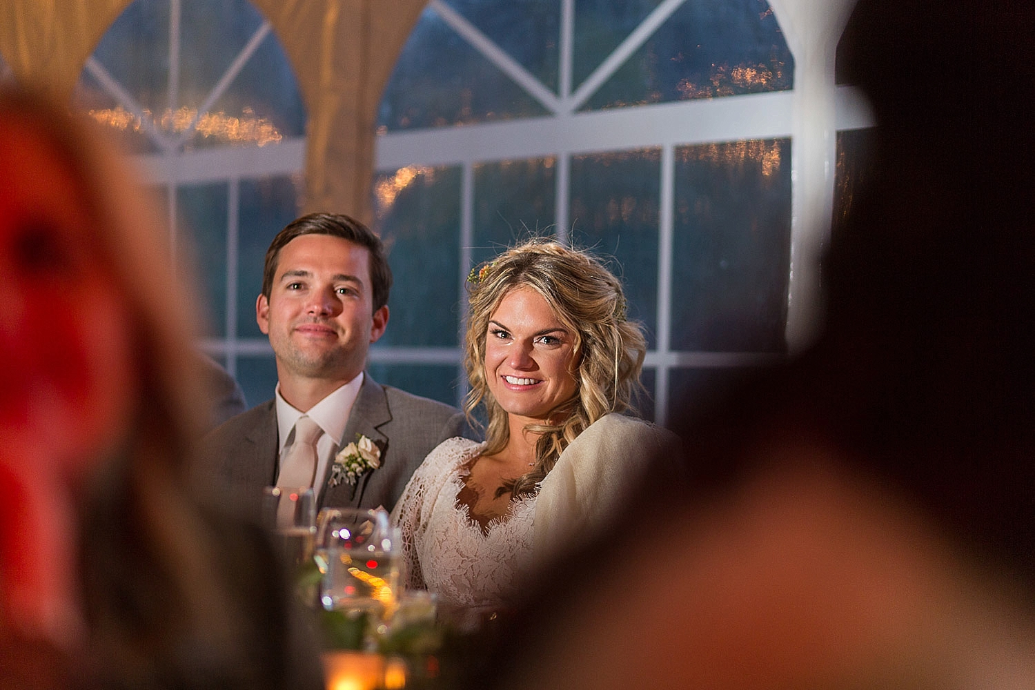 Camp Hale Colorful Fall Wedding Mountain Top Portraits