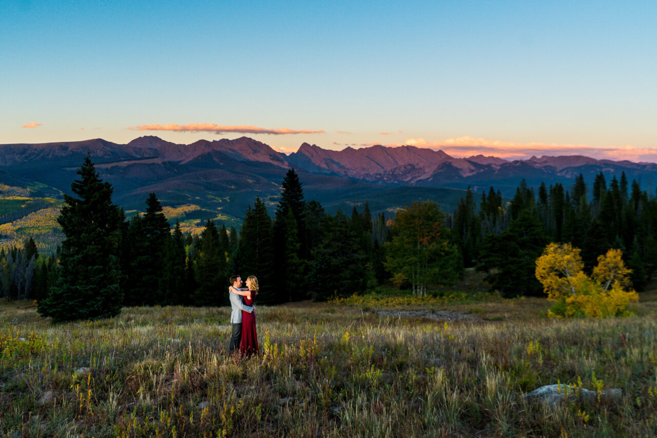 adventurous engagement photography colorado