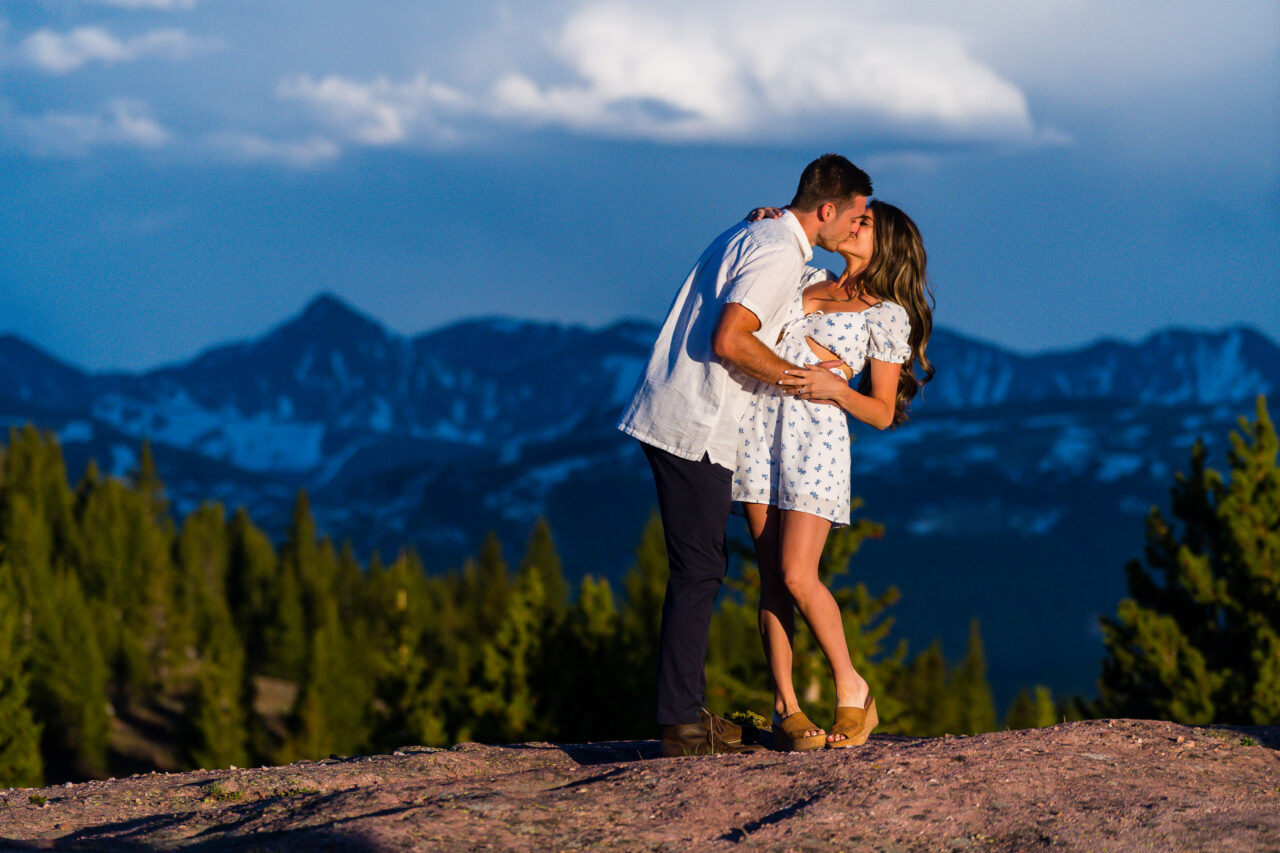 adventurous engagement photos