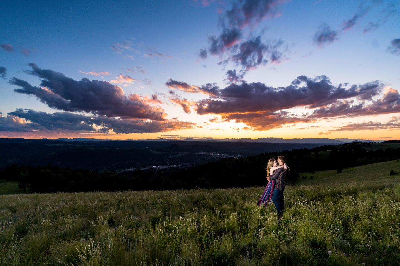 adventurous engagement photos