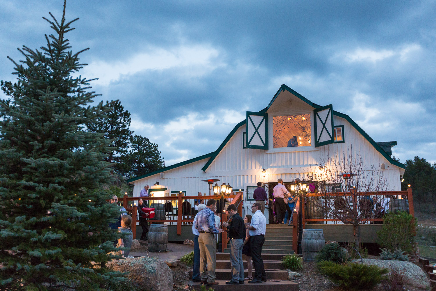 Deer Creek Valley Ranch Wedding Reception at the Barn