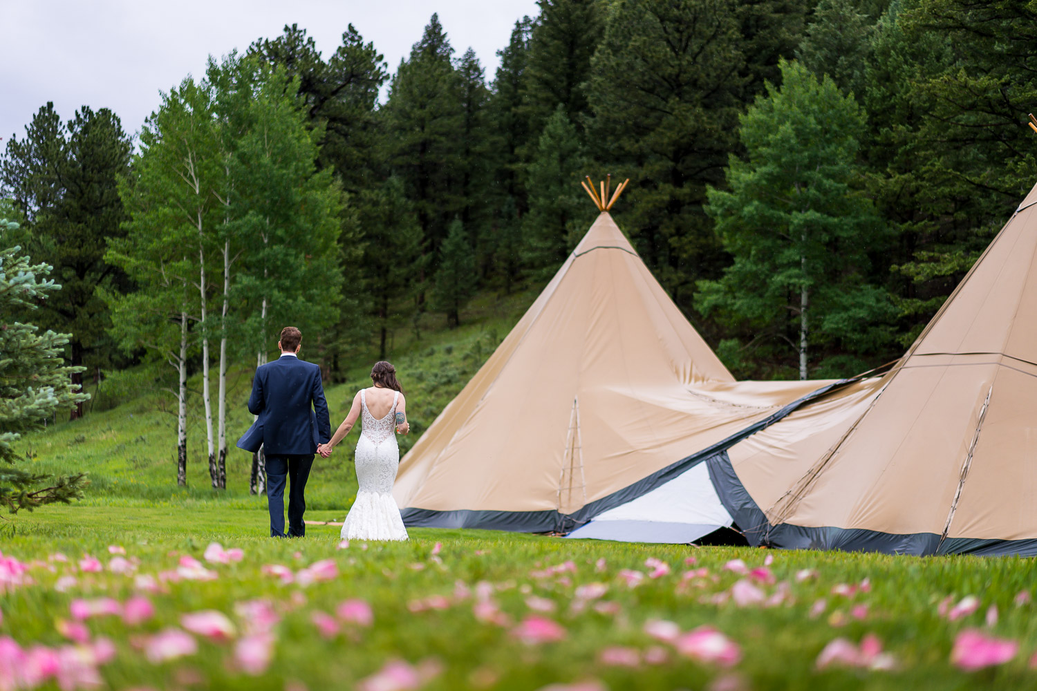 Evergreen Colorado Wedding Reception