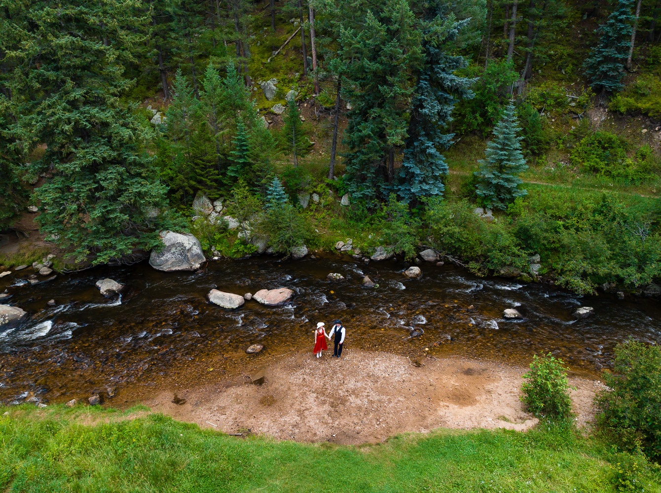 Evergreen Lakehouse Wedding