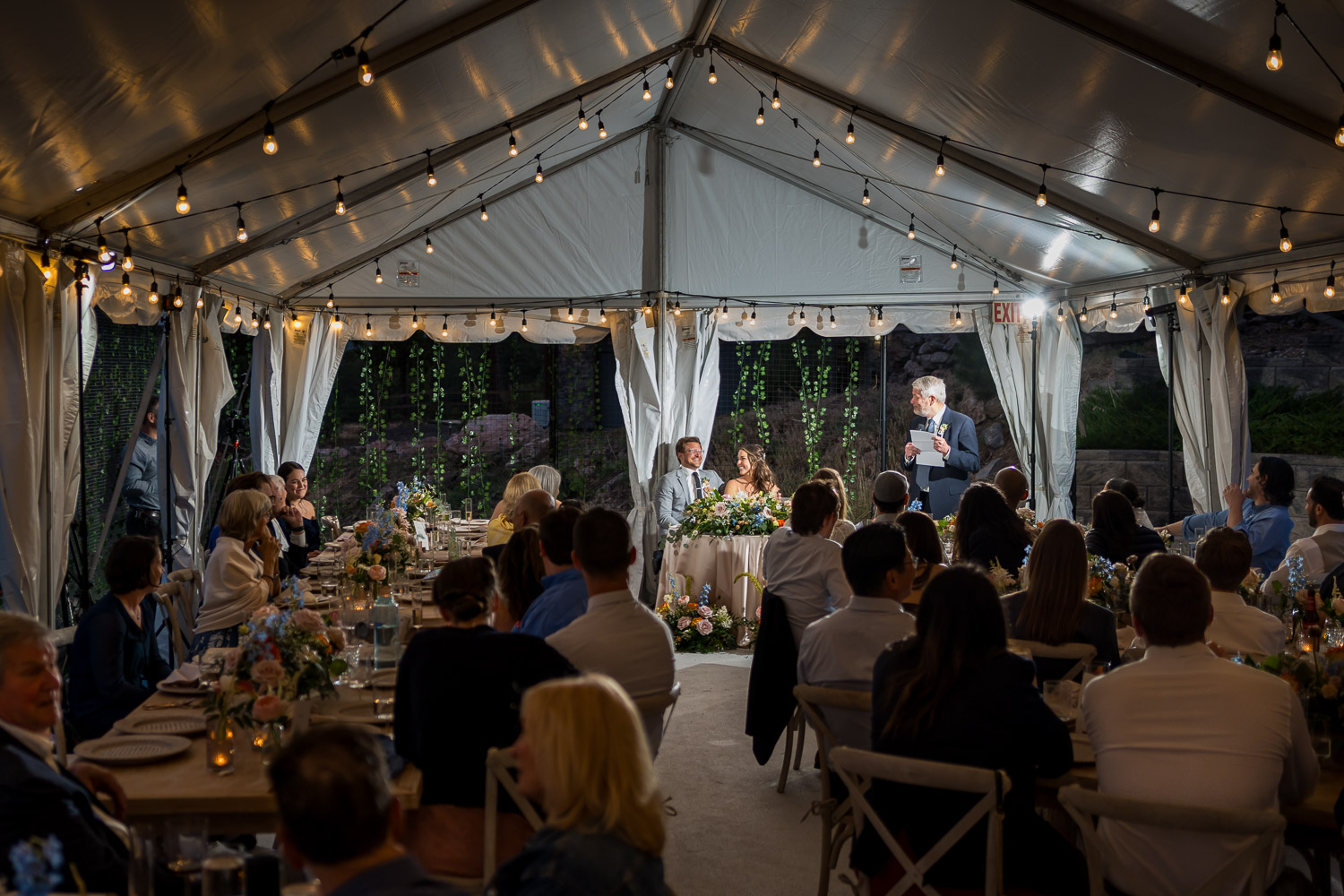 evergreen wedding photography reception