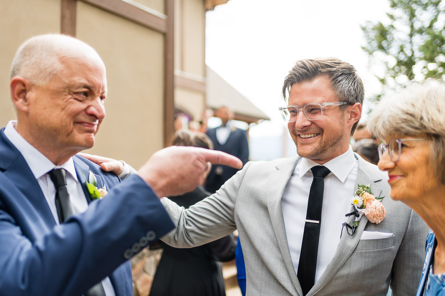 evergreen wedding photography ceremony