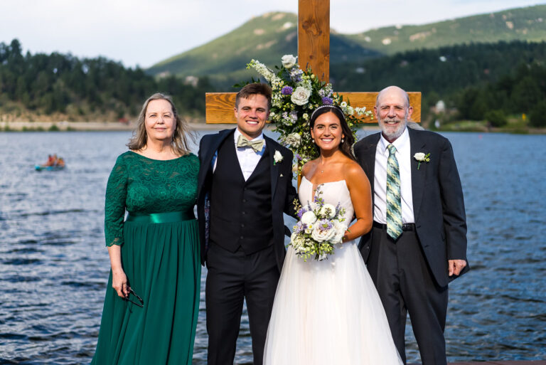 family photos at wedding