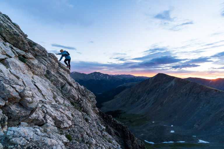 mountain running and examining the definition of pain