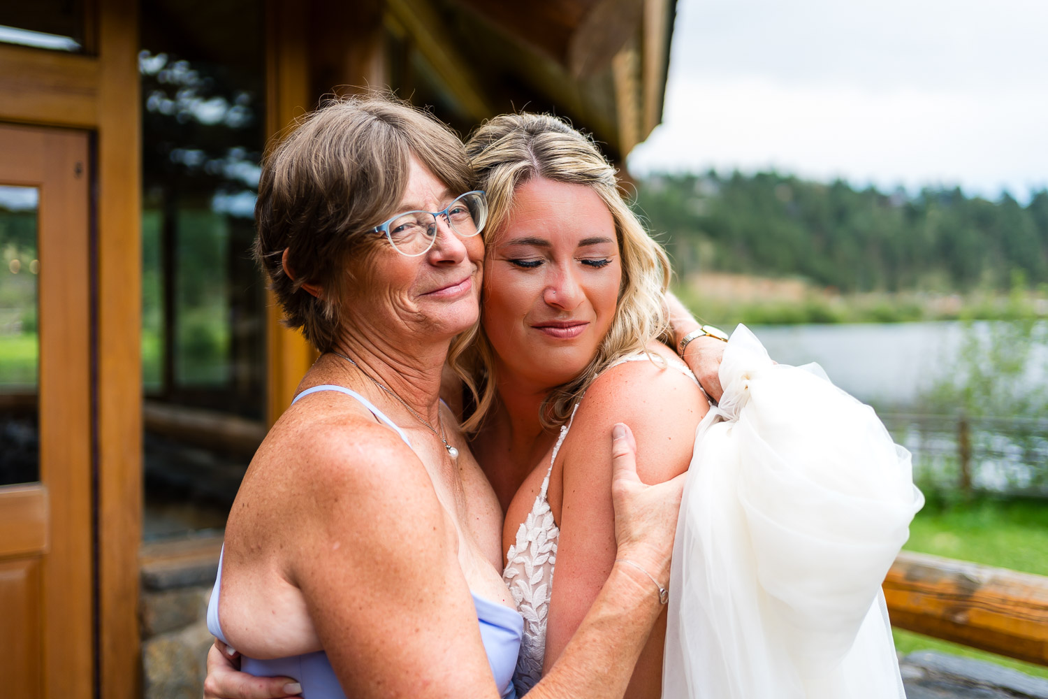 Lake House Evergreen Colorado Wedding