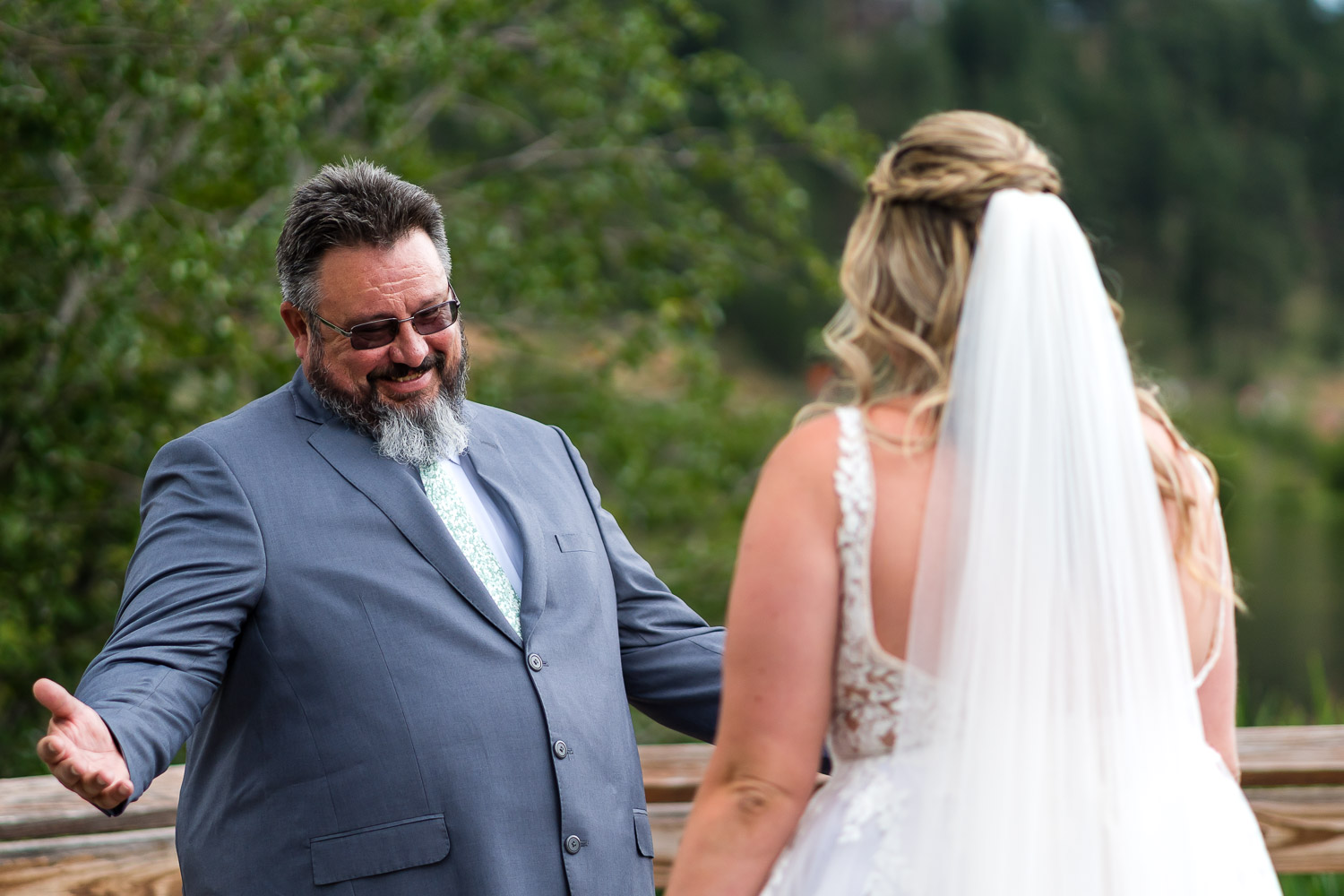 Lake House Evergreen Colorado Wedding