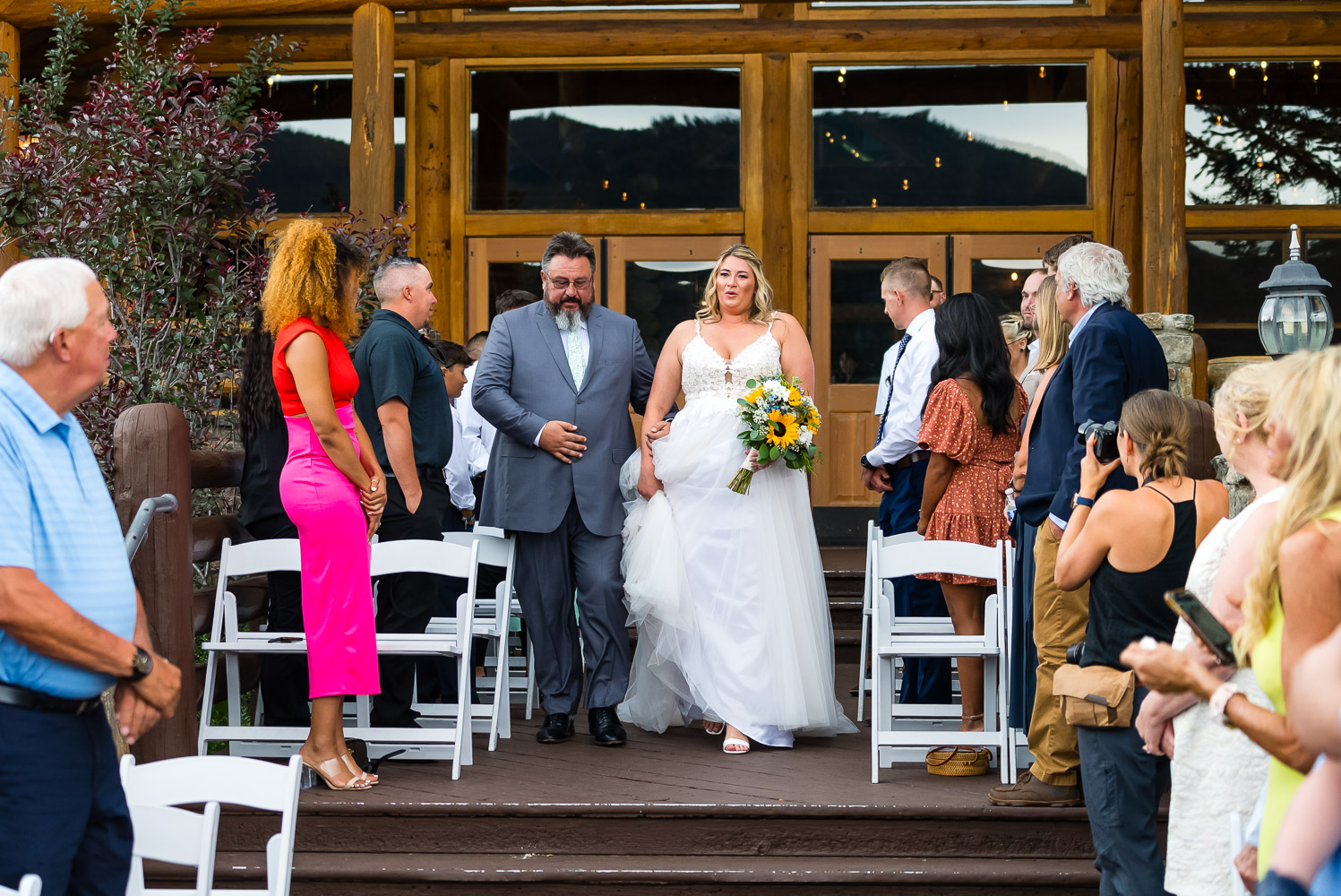 Lake House Evergreen Colorado Wedding