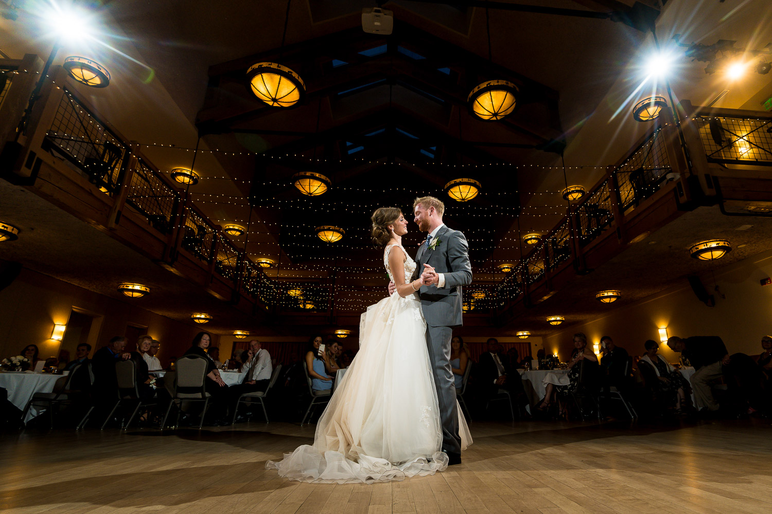 Silverthorne Pavillion Wedding dancing