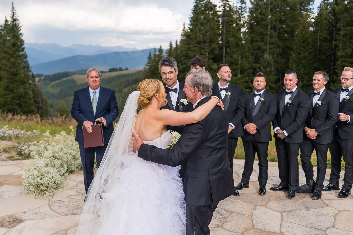 Beaver Creek Wedding Deck and Spruce Saddle Lodge