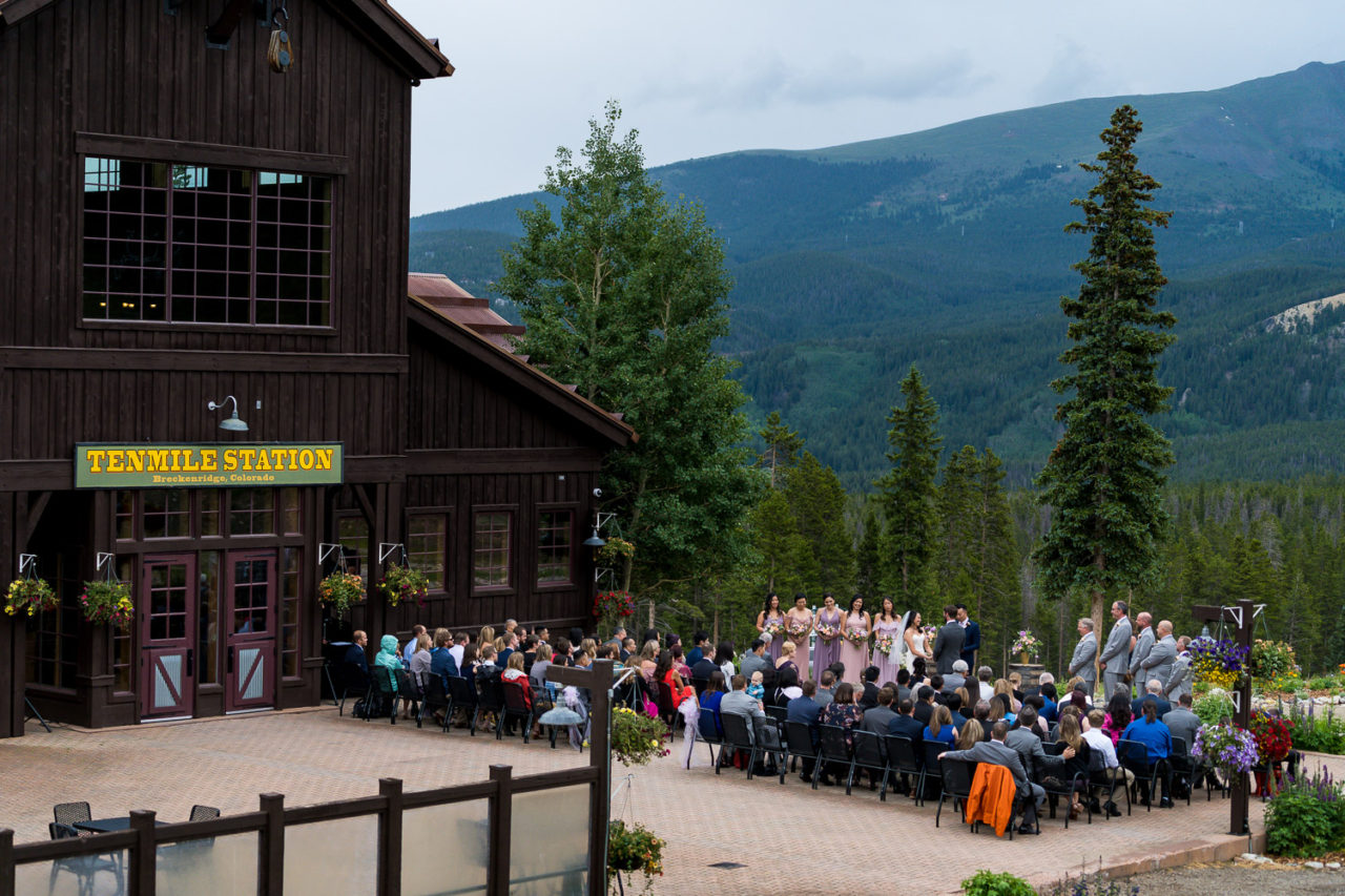Ten Mile Station Wedding Breckenridge Photos