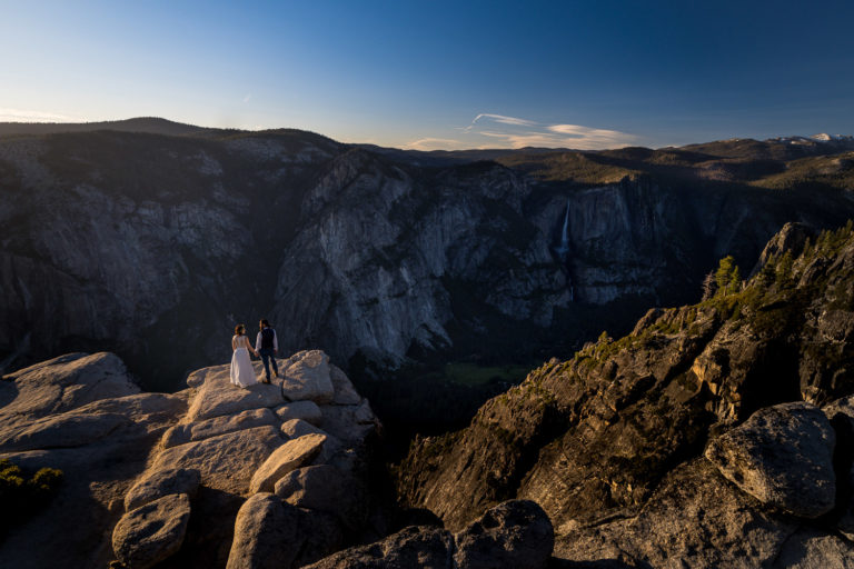 taft point yosemite wedding photographers